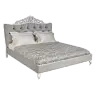 Кровать двуспальная Джулия глянец с серебряной патиной, , 180х200, ALP00006653